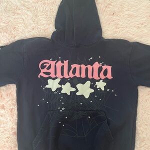 Navy Blue Spider Atlanta hoodie